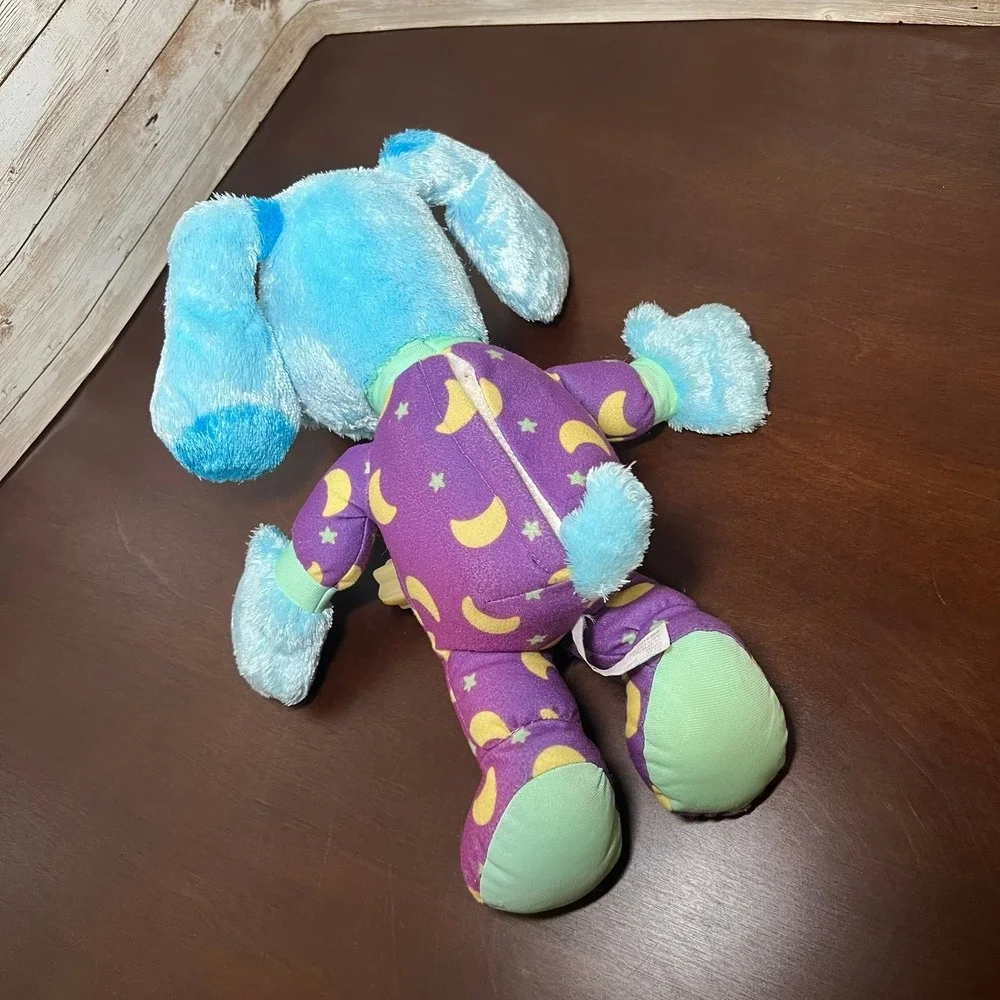 2004 fisher price bedtime singing light up blues clues dog‎ plush 13